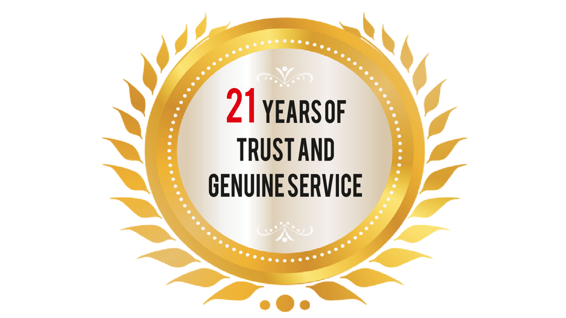 21 Years Logo